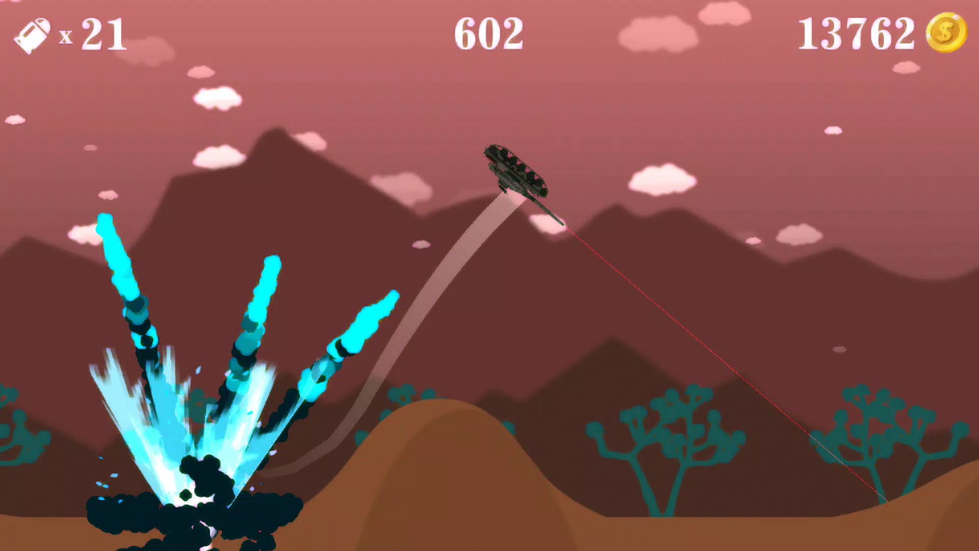 Flip the tank blast shot Screenshot 1