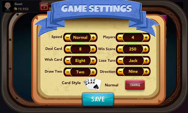 Schermata Offline Crazy Eights - Free Card Game 2