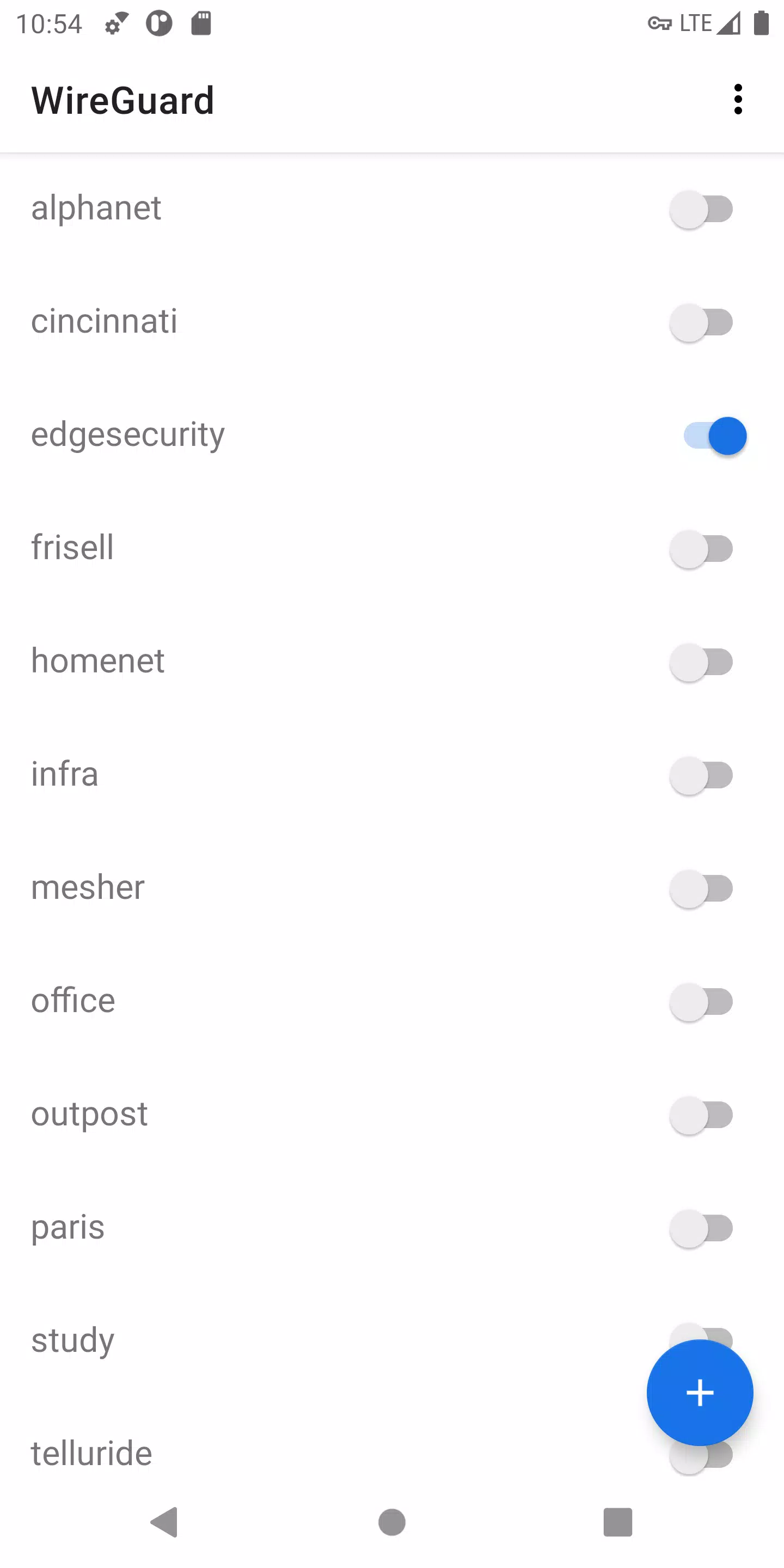 Schermata WireGuard 1