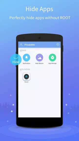 Hide App, Safe Chat – PrivacyHider ဖန်သားပြင်ဓာတ်ပုံ 1