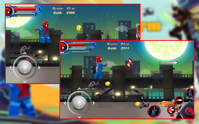 Spider Lego Battle Transform Screenshot 1