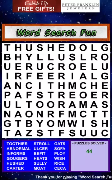 Word Search Scramble Word Find स्क्रीनशॉट 3