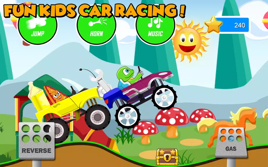 Fun Kids Car Racing Game Tangkapan skrin 1