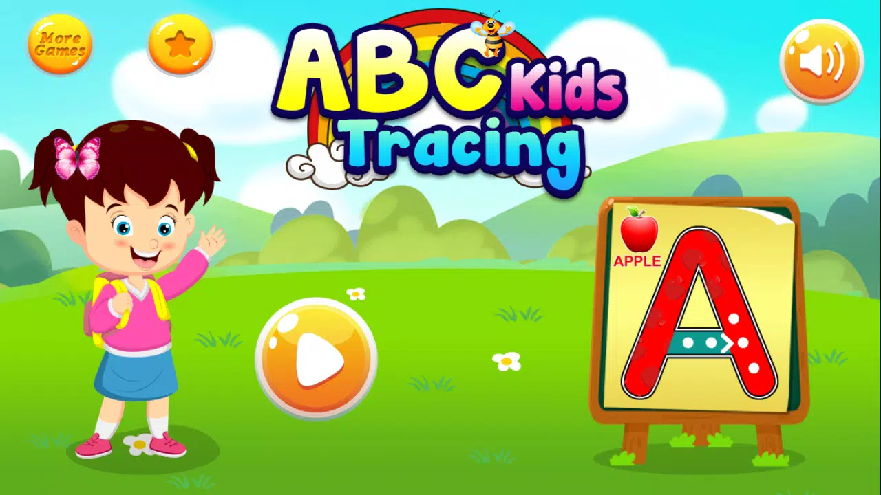 ABC Kids Tracing Games Schermafbeelding 1