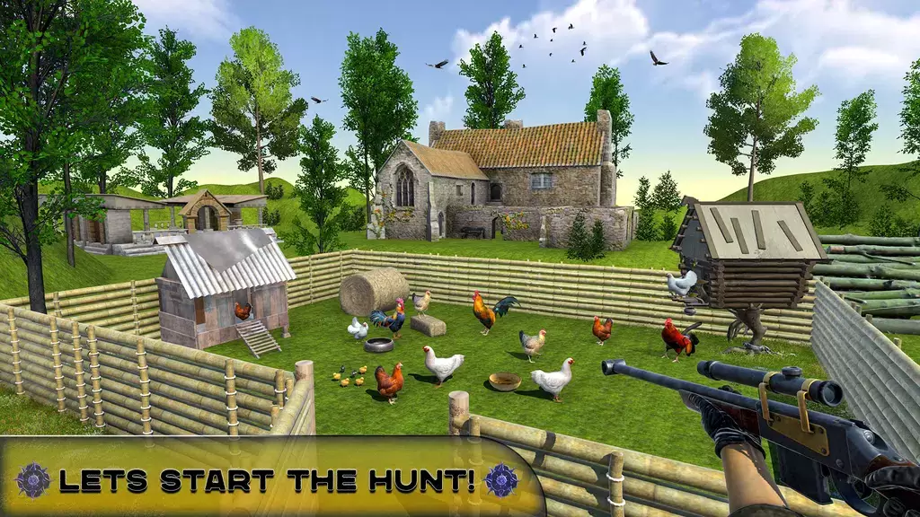 Chicken Hunting Challenge Game স্ক্রিনশট 1