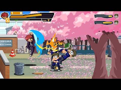 River retro Scott Pilgrim đối thủ đôi đường phố