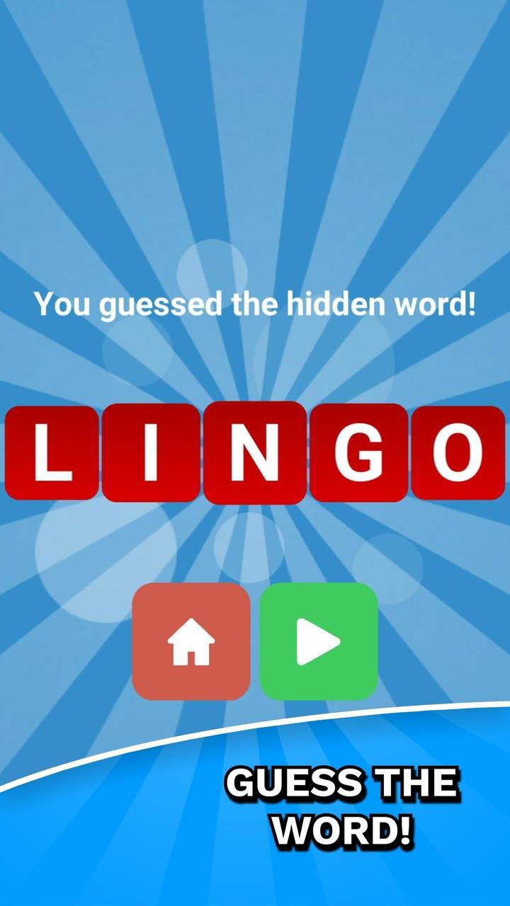 Lingo word game स्क्रीनशॉट 4