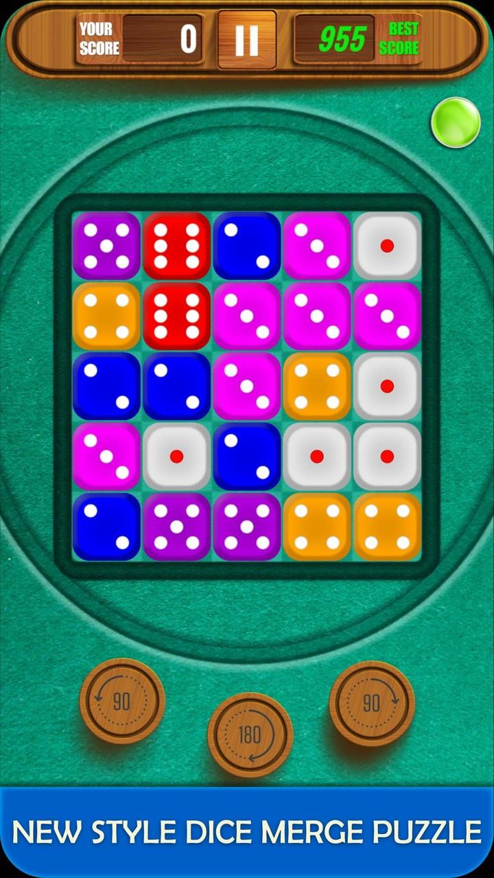 Dice Merge And Blast Puzzle স্ক্রিনশট 1