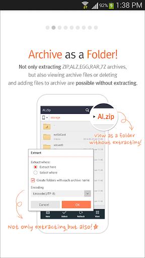 ALZip – File Manager & Unzip Zrzut ekranu 2