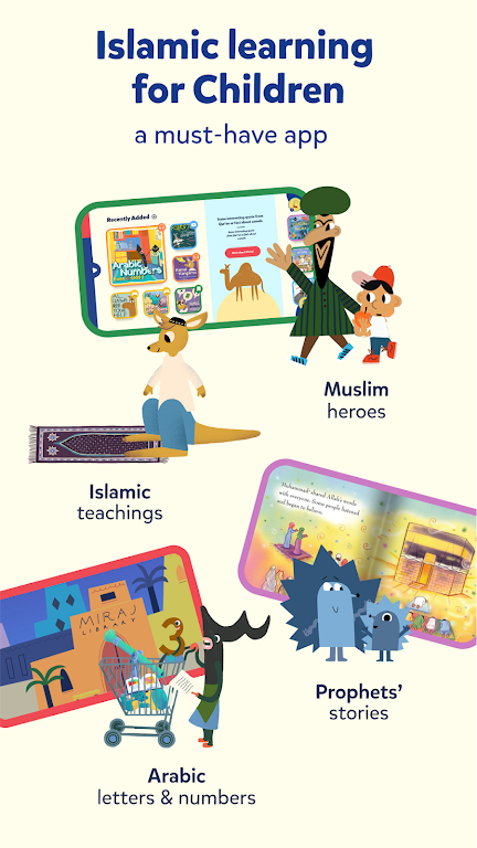 Miraj Muslim Kids Books Games Tangkapan skrin 1