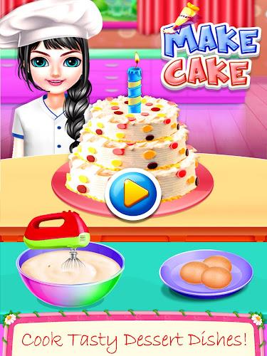 Real Cake Making Bake Decorate स्क्रीनशॉट 1