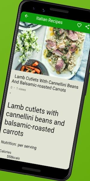 Italian Recipes应用截图第1张