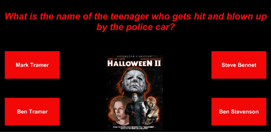Michael Myers Halloween Trivia Скриншот 3