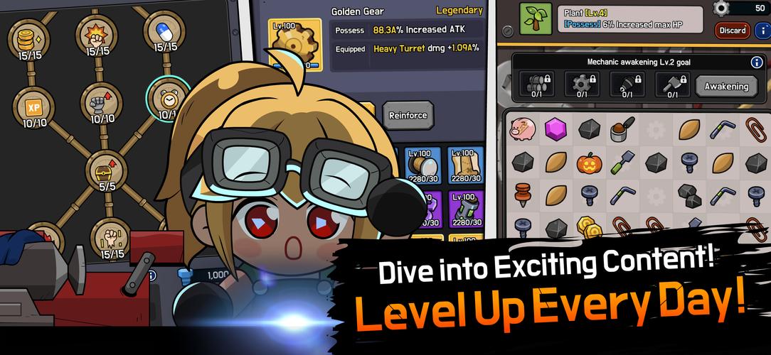 Mechanic Legends : Idle RPG应用截图第4张