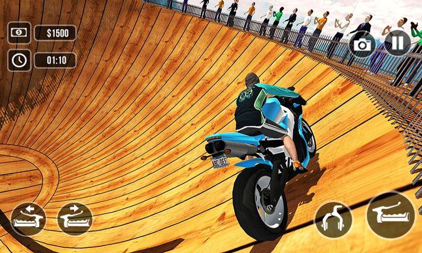 Well of Death Bike Stunts Ride ဖန်သားပြင်ဓာတ်ပုံ 2