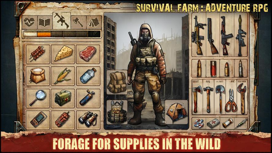 Survival Farm: Adventure RPG Captura de tela 4