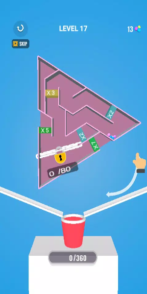 Multi Maze 3D : Spin & Collect Screenshot 2