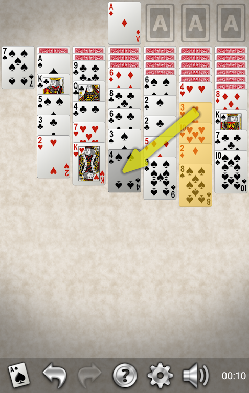 Yukon Gold Solitaire Demo 스크린샷 3