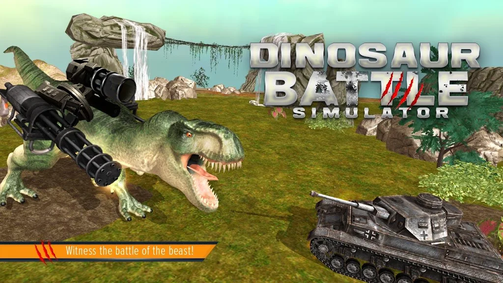 Dinosaur Battle Simulator स्क्रीनशॉट 2