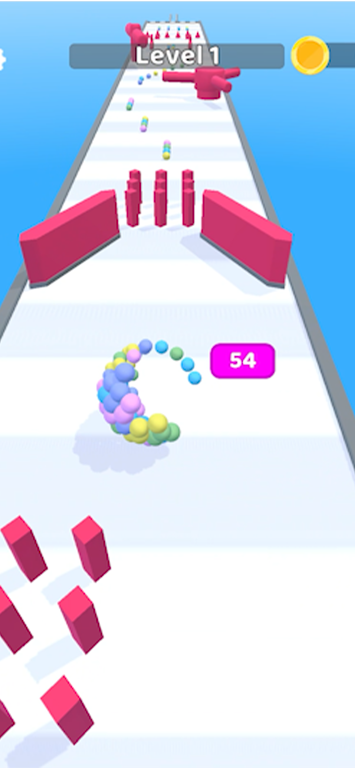 Orbeez Run 3D Mod Captura de tela 3