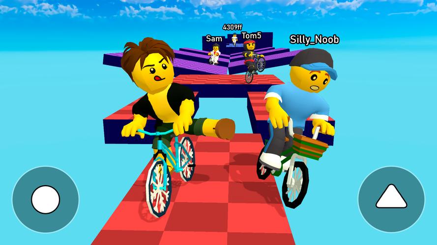 Obby bike: Parkour Adventure应用截图第4张