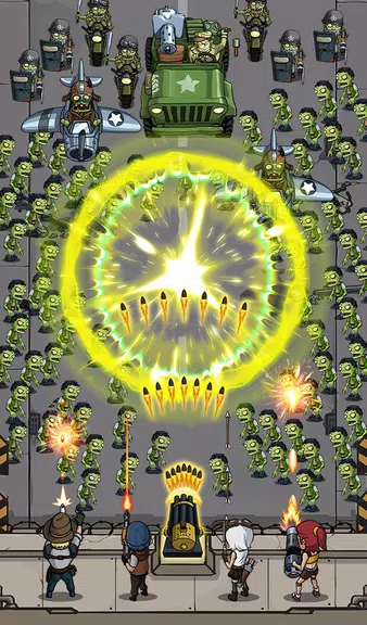 Zombie War Idle Defense Game ภาพหน้าจอ 3