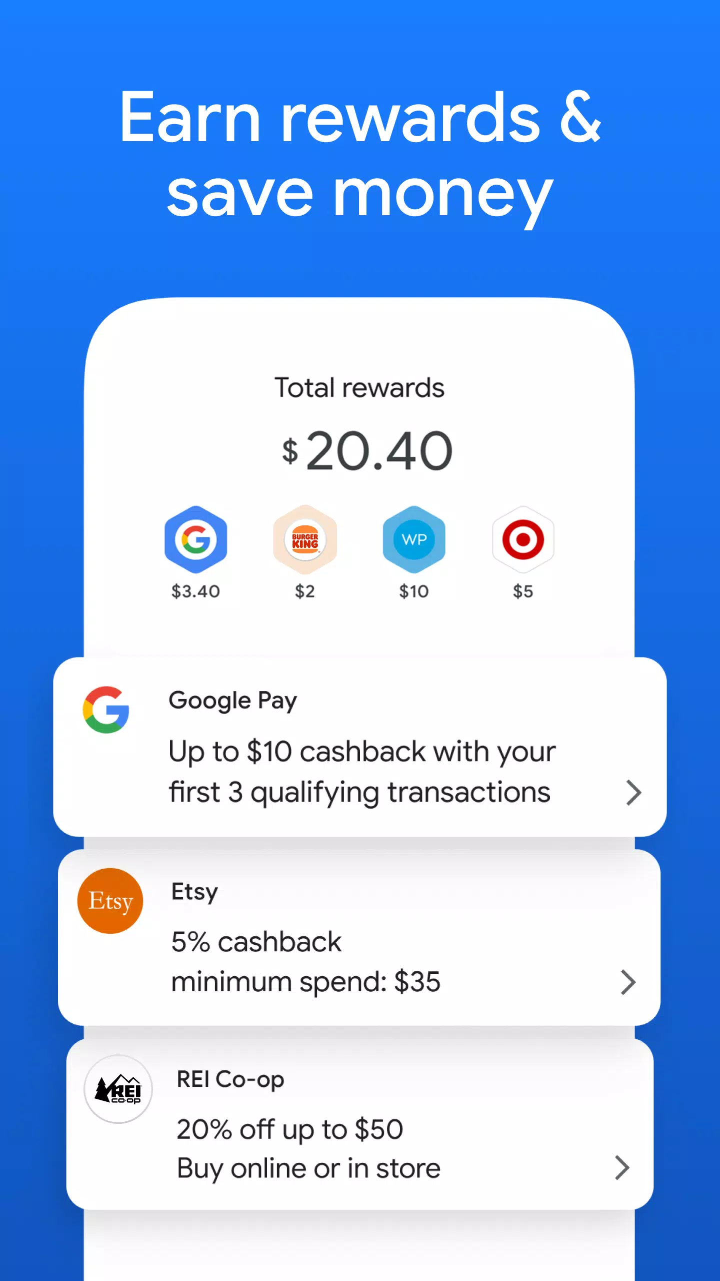 Google Pay: Save and Pay ဖန်သားပြင်ဓာတ်ပုံ 2