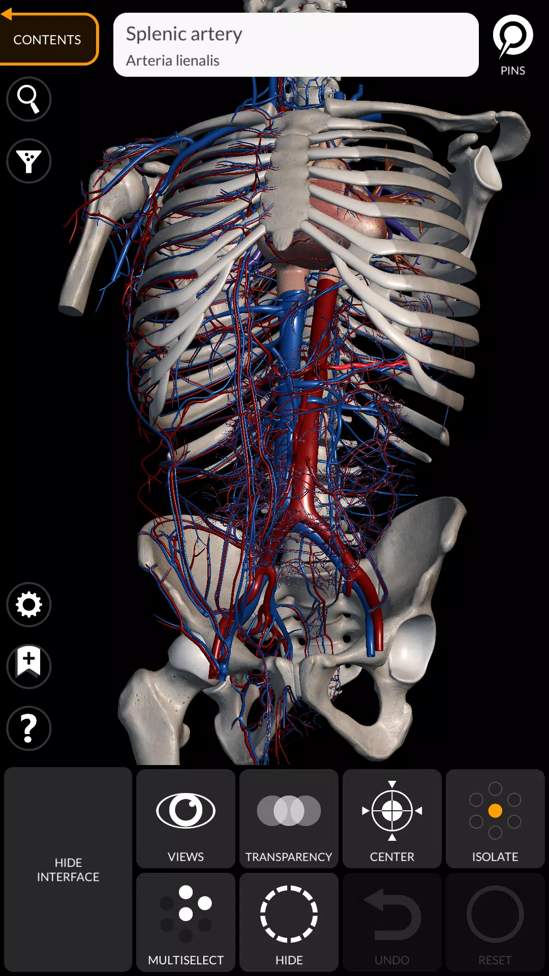 Schermata Anatomy 3D Atlas 2