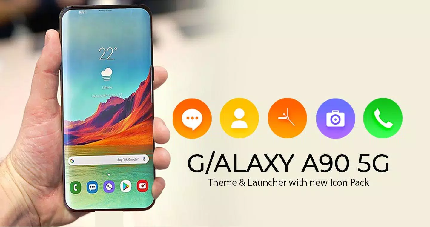 Samsung Galaxy A90 5G Launcher Ekran Görüntüsü 2