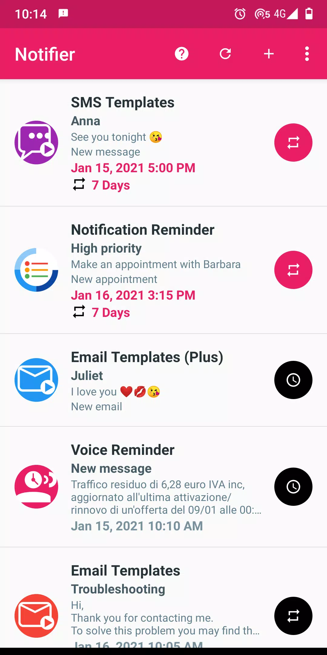 Fake Notifications Screenshot 4