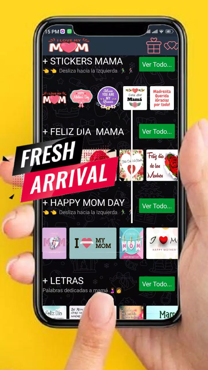 Feliz Día MAMA, Stickers mom Screenshot 2