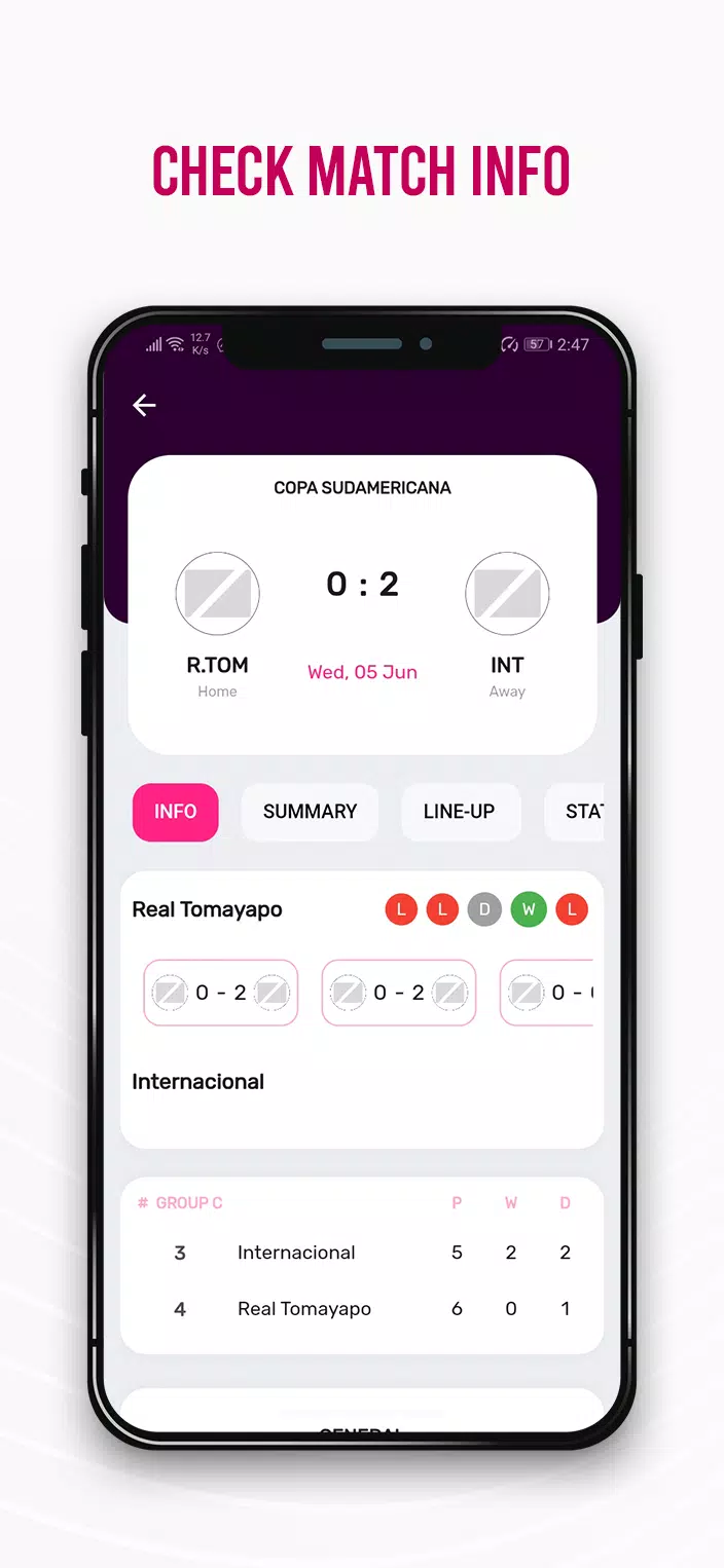 Nova Score ဖန်သားပြင်ဓာတ်ပုံ 3