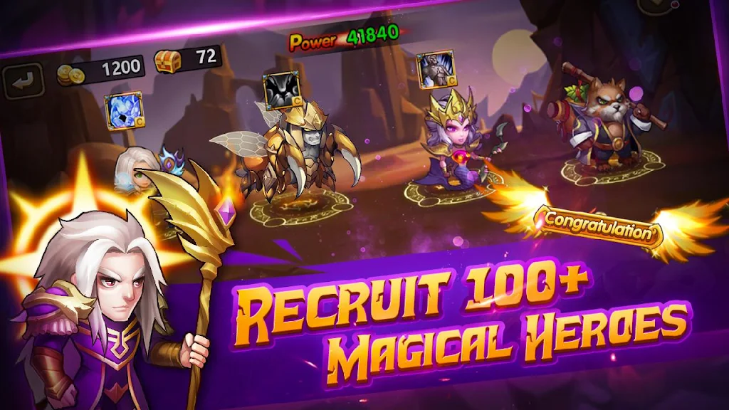 Magic Orcs: Free Battle RPG应用截图第1张