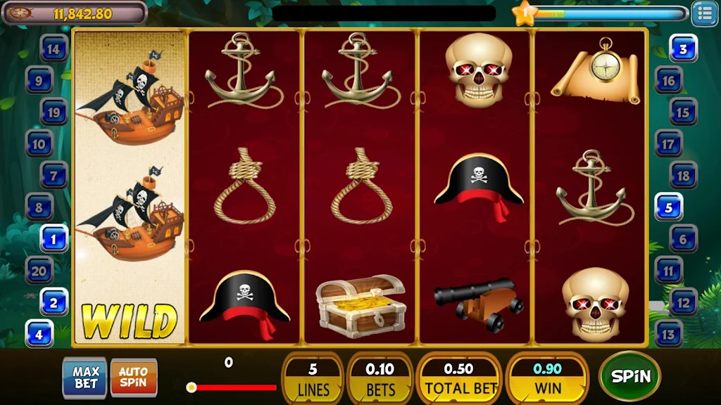 Pirates Slot Machine Treasure Spins應用截圖第1張