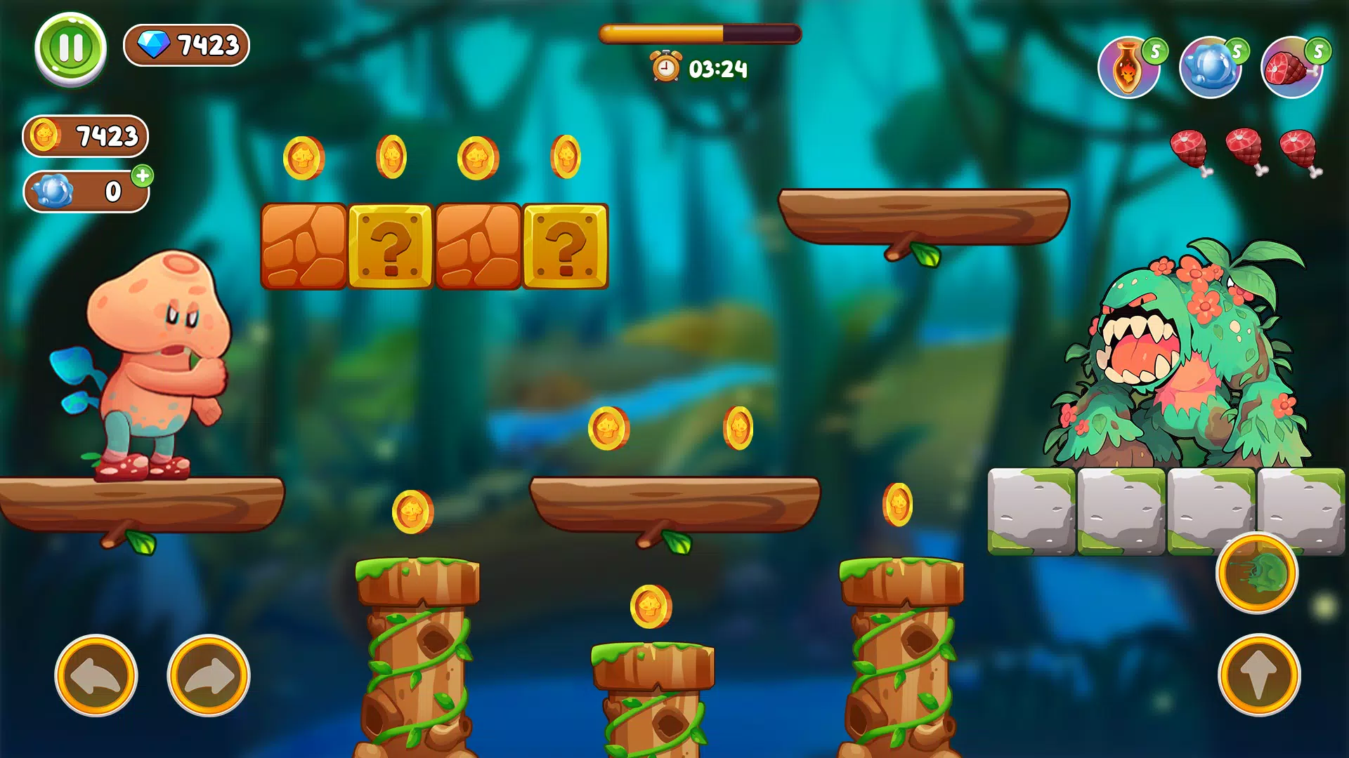 Mushroom War: Legend Adventure Screenshot 4