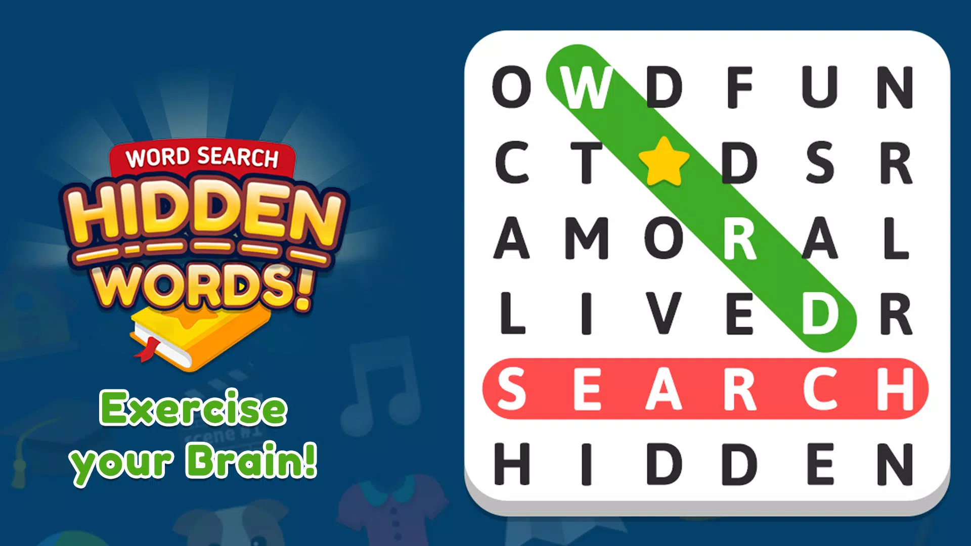 Word Search: Hidden Words स्क्रीनशॉट 1