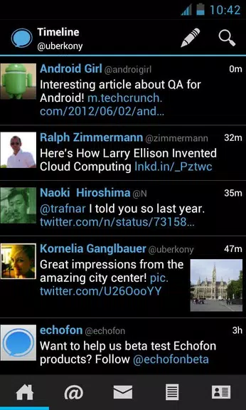 Echofon for Twitter ภาพหน้าจอ 1