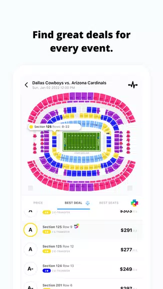 TickPick - Live Event Tickets Capture d'écran 3