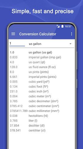 Unit Converter Captura de pantalla 3