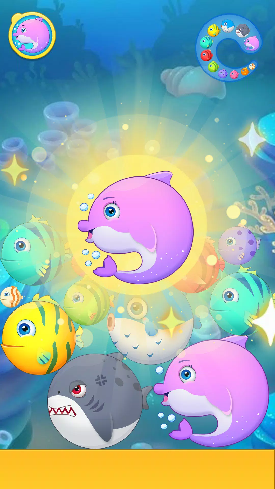 Sea Animals - Merge Game應用截圖第3張