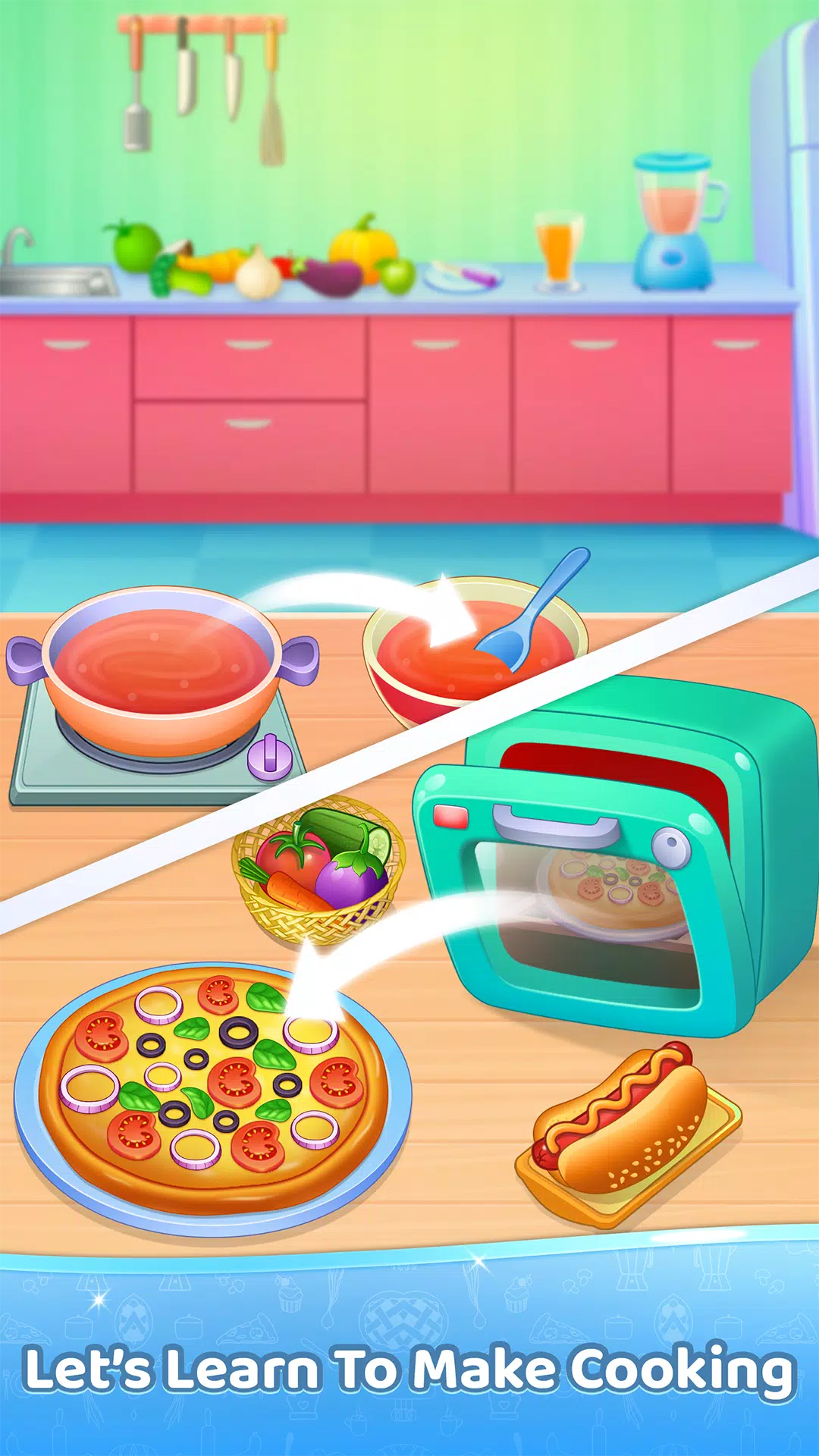 Kitchen Set: Toy Cooking Games Capture d'écran 4