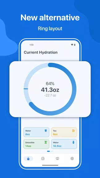 Water Tracker: WaterMinder app Ảnh chụp màn hình 3