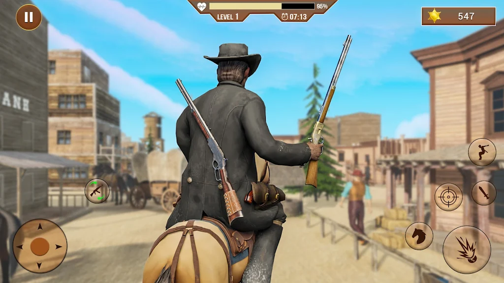 West Cowboy Shooting Games 3D应用截图第1张