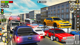 US Taxi Car Driving Games Tangkapan skrin 4