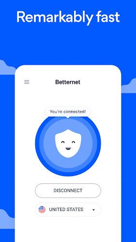 Betternet VPN: Unlimited Proxy Ảnh chụp màn hình 2