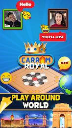 Carrom Royal : Disc Pool Game スクリーンショット 1