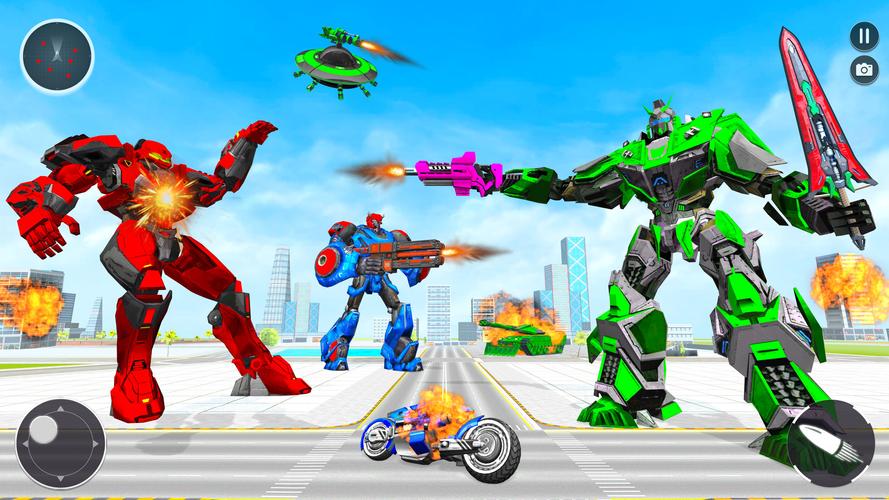 Mech Robot Transforming Game スクリーンショット 3