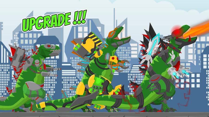 Cyborg Titan Rex: City Rampage Screenshot 3