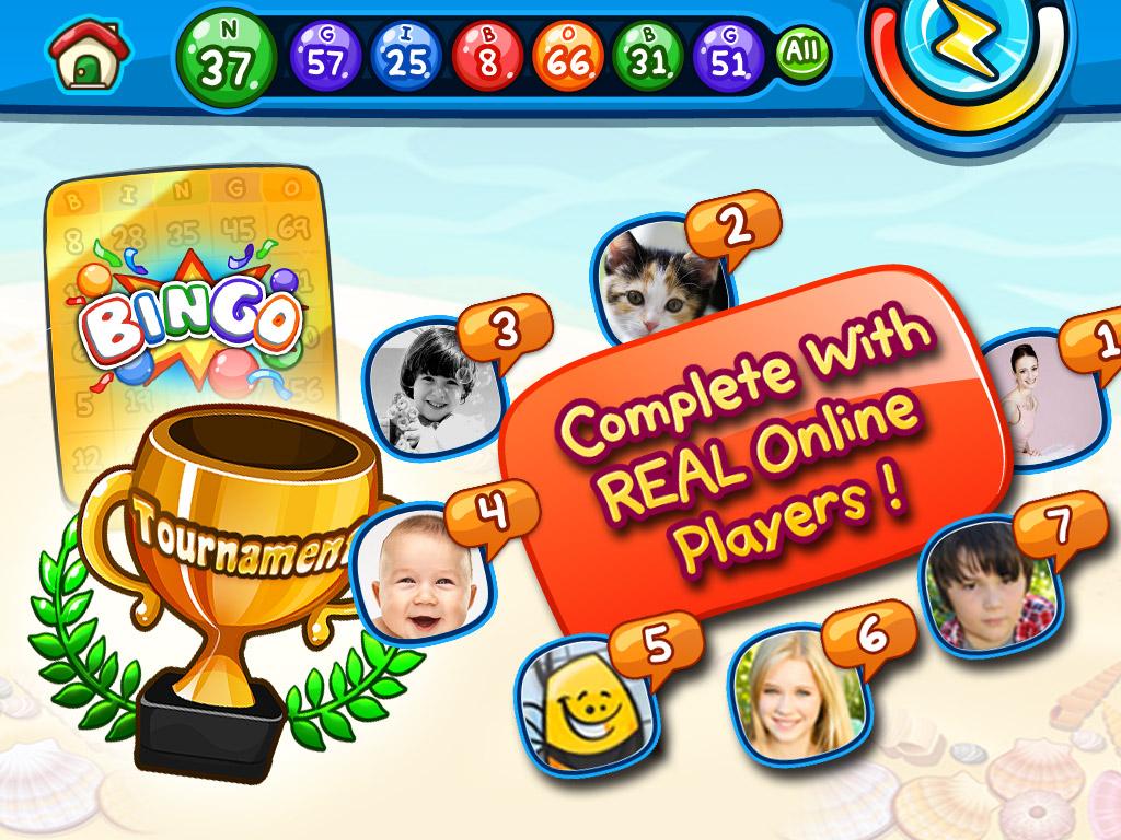 Bingo Tournaments Скриншот 1