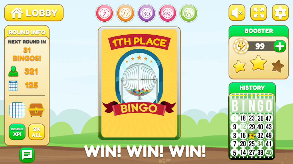 Bingo King-Free Bingo Games-Bingo Party-Bingo Captura de pantalla 4